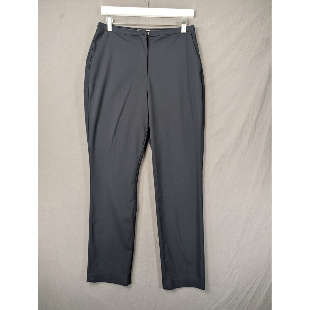 HM Womens Black Dress Pants Slim Fit Trousers Size 8 Business Casual 0988235 5